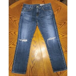 AG‎ Adriano Goldschmied Jeans Women's 28R The Ex-Boyfriend Slim Straight Stretch